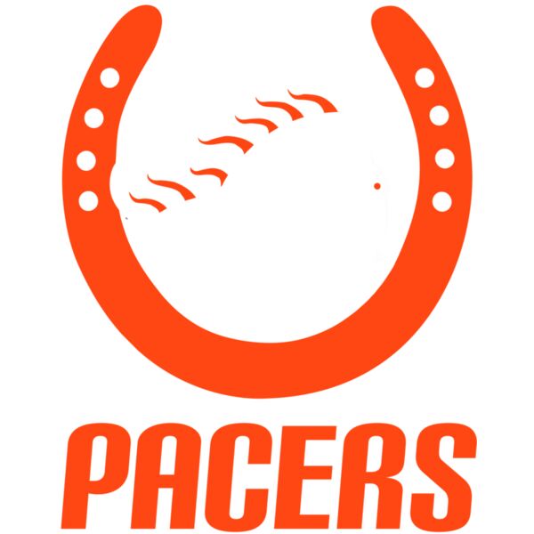 Pacers Orange and White Thumbnail