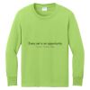 Youth Long Sleeve Core Cotton Tee Thumbnail